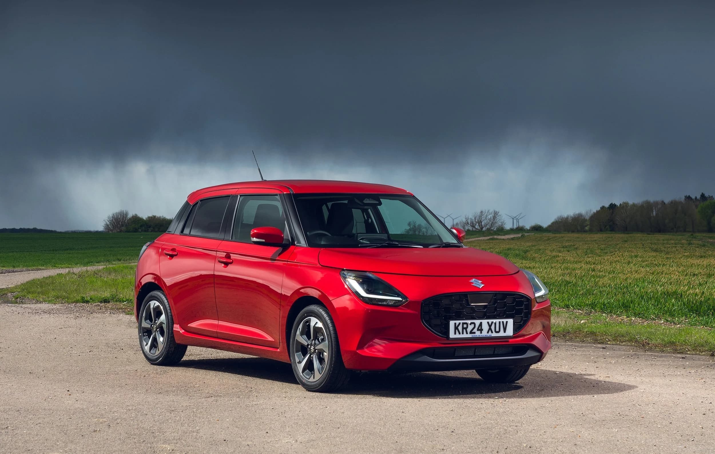 Suzuki Swift en carretera — concesionario Car Solutions